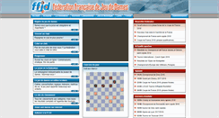 Desktop Screenshot of ffjd.fr